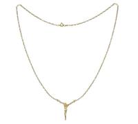 Collier Inmaculada Romero IR AG2385 Plaqué or Doré Femme