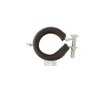 Collier isophonique à charnière zingué blanc simple Tube Ø 25 à 27 mm Série lourde Scell-it