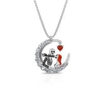collier jack sally pendentif bijoux fantaisie mode les noces funèbres cadeau halloween etrange
