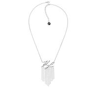 Collier - KARL LAGERFELD - KLASSIC 5512210 - Noir - Argent - Mousqueton en laiton