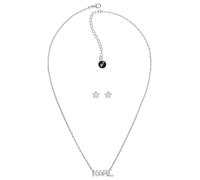 Collier - KARL LAGERFELD - KLASSIC 5512307 - Noir - Argent - Mousqueton en laiton