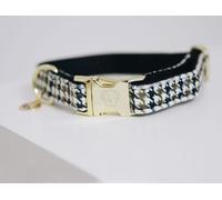 Collier Kentucky Dogwear Pied-De-Poule Marron S
