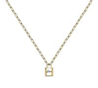 Le Petite Story Padlock Yg Necklace Doré Femme