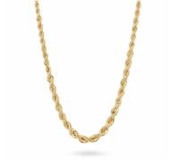 Collier - L'ATELIER D'AZUR - Or Jaune 18 Carats 750 - Maille Corde en Chute - Longueur 45cm - Largeur 0.50cm