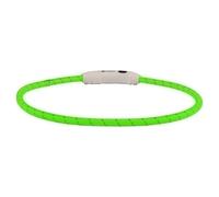 Collier LED Flamingo Visio Light En Nylon Vert 33-63,5 Cm Réfléchissant