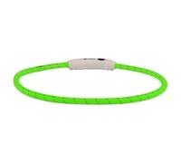 Collier LED Flamingo Visio Light En Nylon Vert 33-63,5 Cm Réfléchissant
