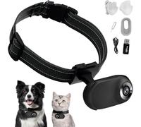 Collier léger HD GPS pour chats et chiens étanche, vision nocturne, idéal pour aventures en plein air et surveillance intérieure