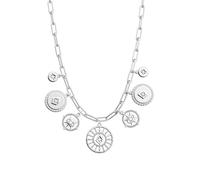 Collier - LES GEORGETTES - Astrale - Argenté - 16mm - Personnalisable avec pampilles