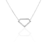 Collier LES PETITES MERVEILLES en Or 750/1000 Blanc et Diamant