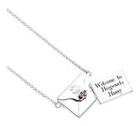 Collier lettre d'acceptation Harry Potter en argent sterling - Argent
