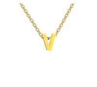 Collier lettre initiale pour femme avec belle boîte cadeau en acier inoxydable pendentifs lettre pas cher enveloppe bijoux avec message original amis petit ami standard acier inoxydable non applicable