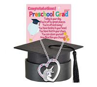 Collier licorne pour fille d'âge préscolaire - Cadeau de remise de diplôme - Cadeau de remise de diplôme, Non, Pas de gemme