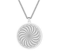 Collier L'illusion de l'amulette, Collier d'hypnose Colliers Pendentif Cadeau de Mode de Tous Les Jours Cadeau de noël Halloween