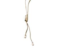 Collier long élégant avec pendentif en cristal et pampilles en cristal pour femme avant-gardiste, taille unique, Comme décrit, Comme décrit.