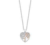 Collier Lotus En Argent 925 Avec Arbre De Vie En Argent 925 Jlp3304-1-1