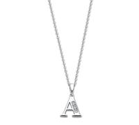 Collier Lotus En Argent 925 Avec Lettre A, Tendance Jlp3054-1-A