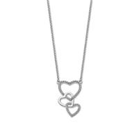 Collier Lotus En Argent 925 Et Zircone Moments Jlp1817-1-1