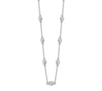 Collier Lotus En Argent 925 «&nbsplotus Style &nbsp» Pour Femme Jlp3451-1-1