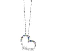 Collier Lotus en argent Ladies Lotus en argent Mothers Love D2JLP3460-1-2