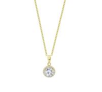 Collier Lotus Silver Argent Doré Halo