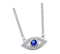 Collier Lotus Silver Oeil Dhorus Lp1971-1/1 Zircone Argent 925 Jlp1971-1-1