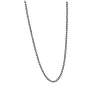 Collier Lotus Style Argent Ls1682-1/2 Bijoux Homme Acier Inoxydable Jls1682-1-2
