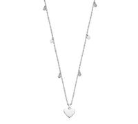 Collier Lotus Style Old Money Acier Coeur