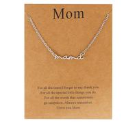 Collier lourd pour femme, argent, or et or rose, bijou de mère pour femme, cadeau pour nouvelle mère, cadeau de mère pour petite amie enceinte, future mère, cadeau de parfum, Acier inoxydable, No