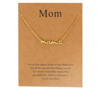 Collier lourd pour femme, argent, or et or rose, bijou de mère pour femme, cadeau pour nouvelle mère, cadeau de mère pour petite amie enceinte, future mère, cadeau de parfum, Acier inoxydable, No