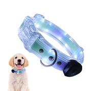 Collier lumineux pour chien - Collier lumineux pour chien pour la nuit | Collier de sécurité LED rechargeable avec 3 modes | Colliers lumineux réglables pour promener la nuit, sombre, extérieur