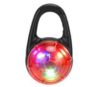 Collier Lumineux pour Chien LED Étanche, Clip Lumière De Sécurité, 3 Modes Flash, pour Balades Nocturnes (Lumière Rouge)