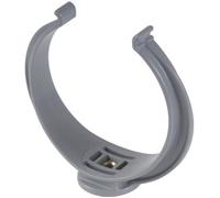 COLLIER LYRE 32 MM FIXATION EVACUATION EAUX USEES TUBE TUYAU PVC GRIS CLIP