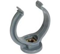 collier lyre - diamètre 40 mm - gris - nicoll co40