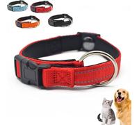 Collier magnétique pour Chien, Tissu Double Couche Respirant et réfléchissant, Colliers réfléchissants réglables avec Boucle, Collier rembourré Doux pour la Plupart des Chiens