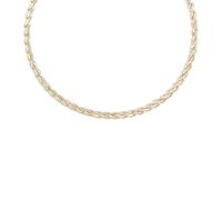 Collier Maille Palmier Plat - Les Bijoux d'Emma - OR 9CT - Femme - Or jaune - 3,3mm x 42cm