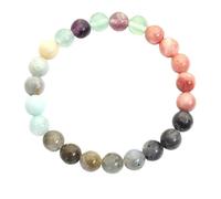 Collier Mala 108 Perles Nouées Pour Femmes Et Filles, Bracelet En Perles De Cristaux De Guérison Naturels, Long Collier Avec Breloque Pompon En Forme De Lotus, Bijoux En Pierres Précieuses, Cadea