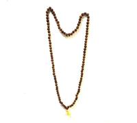 Collier Mala - GRIBOUILLE IMPORT - Sadhu - 108 graines de Rudraksha - 70 cm - Femme