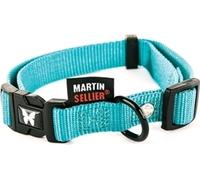 Collier Martin réglable en nylon turquoise