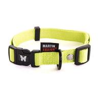 Collier Martin réglable en nylon vert