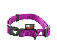 Collier Martin réglable en nylon violet