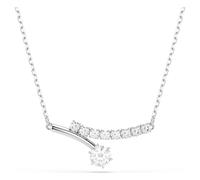 Collier Matrix, Taille ronde, Blanc, Métal rhodié OS