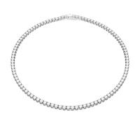 Collier - SWAROVSKI - Matrix Tennis - Métal rhodié - Cristal incolore - 41 cm
