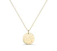 Collier médaille 20 mm astro sagittaire Plaqué Or