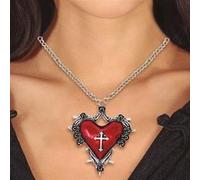 FIESTAS GUIRCA Collier Gothique avec Coeur