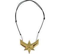 FIESTAS GUIRCA - Collier MÉDAILLON ÉTOILE Super-HÉROÏNE 10CM Or