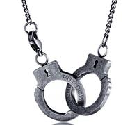 Collier menottes-noir KP15121