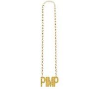 collier métal pimp or - boland 64521 Jaune G