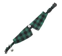 Collier Mignon pour Chat à Clochette, Réglable, Sûr, en Tissu | Accessoire Réutilisable pour Animal, Kit Chaton, Fête et Noël, avec Clochette, Usage Décoratif