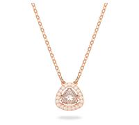 Collier Millenia, Taille trillion, Blanc, Placage de ton or rosé OS