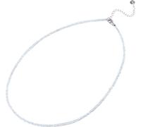 Collier minéral avec perles en calcédoine POL-N17/47L.